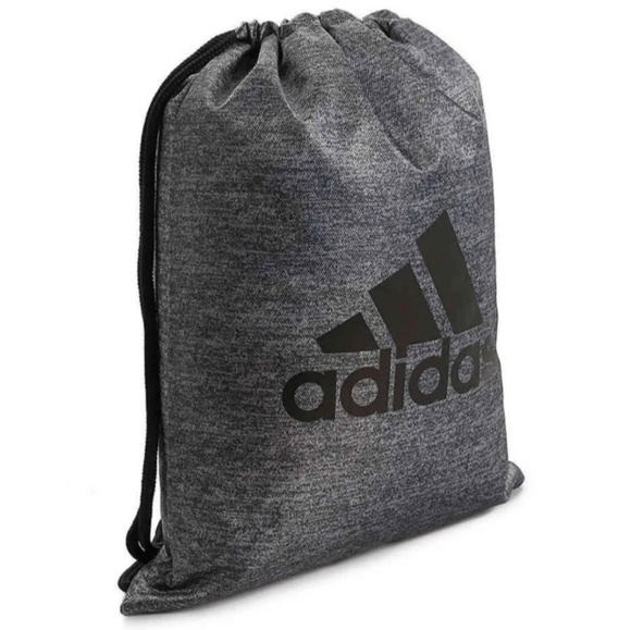 New Adidas Drawstring Bag with Headbands - Picture 2 of 5